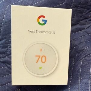 NEW SEALED Google Nest Smart Programmable Wifi Thermostat for Home ORG $145